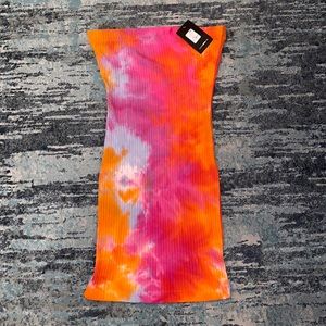 Fashion Nova-Rainbow mini dress